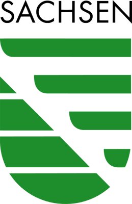 Wappen des Landes Sachsen